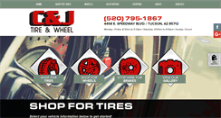 Desktop Screenshot of candjtireandwheel.com